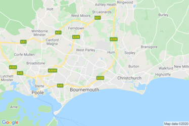 Bournemouth Map