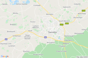 Swindon Map