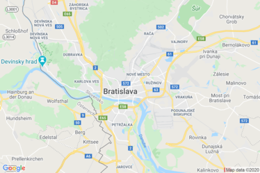 Bratislava Map