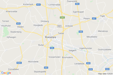 Roeselare Kaart