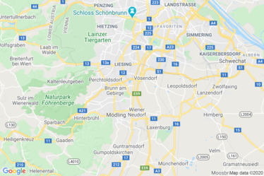 Mödling Karte