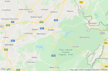 Eupen Kaart