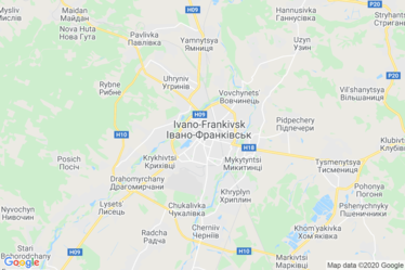 Івано-Франківськ Карта