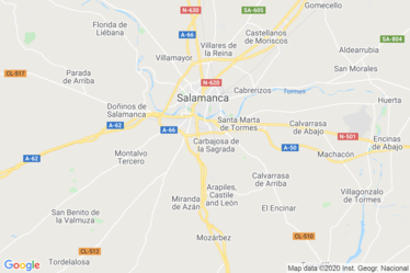 Salamanca Map