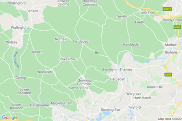 Oxfordshire Map
