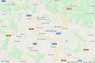 Pamplona Mapa