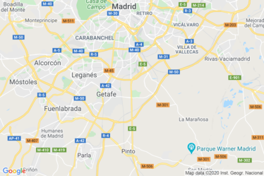 Getafe Mapa