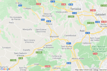 Martorell Mapa