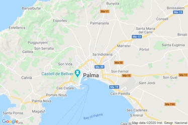 Palma de Mallorca Map