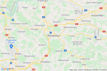Winterthur Karte