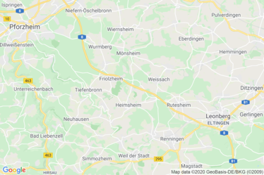 Heimsheim Karte