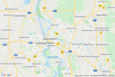Mannheim Map