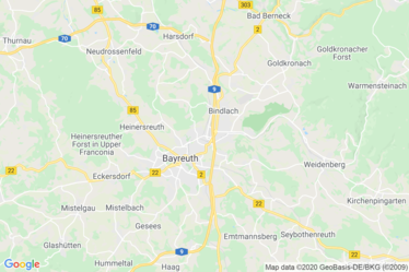 Bayreuth Karte