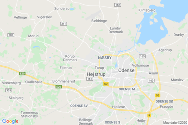 Odense NV Kort