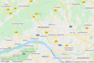 Wiesbaden Map