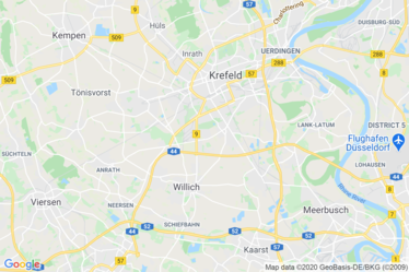 Krefeld Map