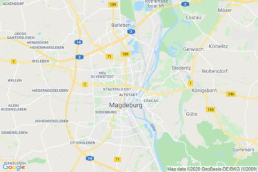 Magdeburg Map