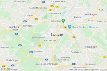 Stuttgart Karte