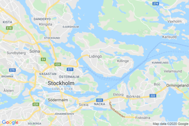 Lidingö Karta