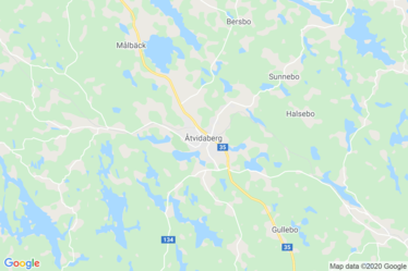 Åtvidaberg Karta