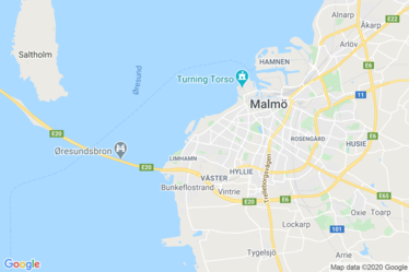 Limhamn-Bunkeflo Karta