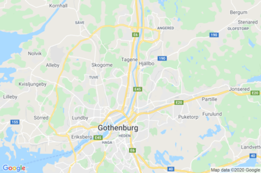 Göteborg Backadalen Karta