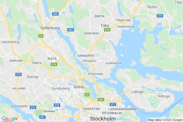 Danderyd Karta
