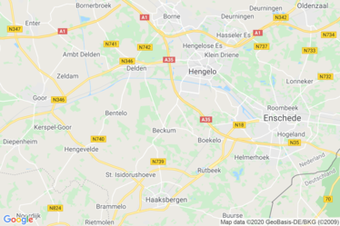 Enschede Kaart