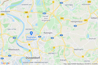 Ratingen Map