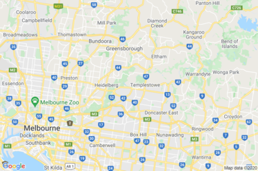 Melbourne Map