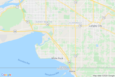 Surrey, BC Map