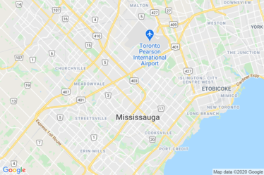 Mississauga, ON Map