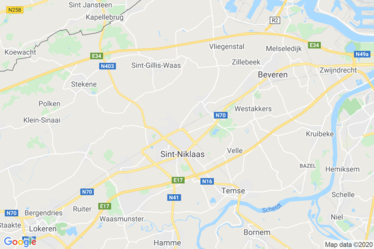 Sint Niklaas Map