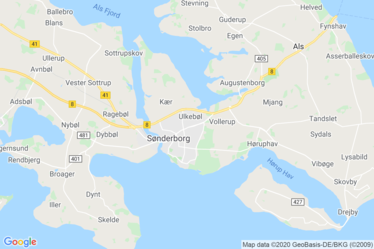 Sonderborg Map