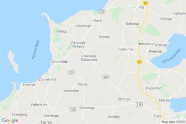 Fårevejle Kort