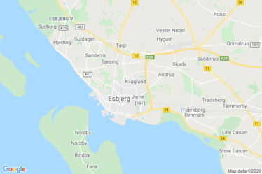 Esbjerg Ø Kort