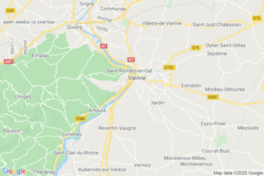 Vienne Map