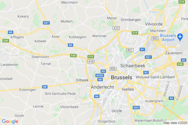 Sint-Agatha-Berchem Kaart