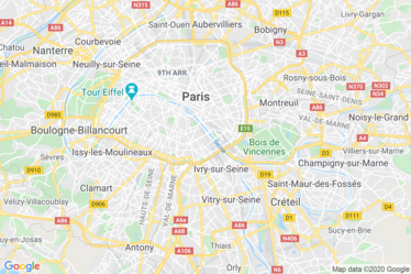 Paris 13 Map