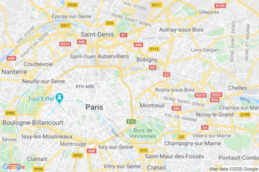 Pantin Map