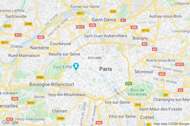 Paris 9 Map