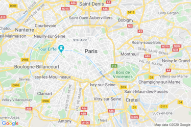 Paris 12 Map