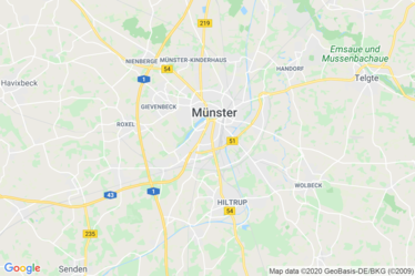 Münster Karte