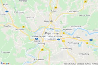Regensburg Map