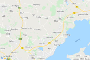 Hjortshøj Kort