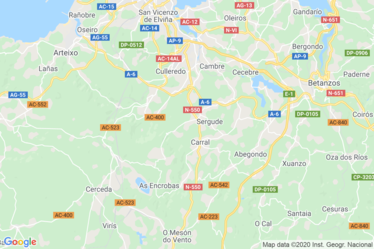 Galicia Map