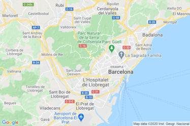 Cataluña Mapa