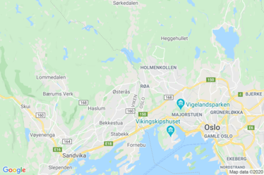 Eastern Norway Map