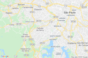 Sao Paulo Map