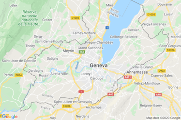 Genf Karte